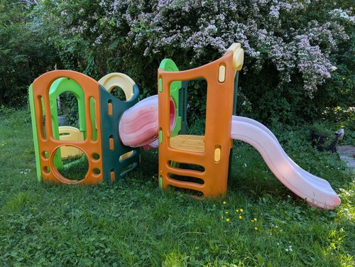 Castle slide large toy - large,